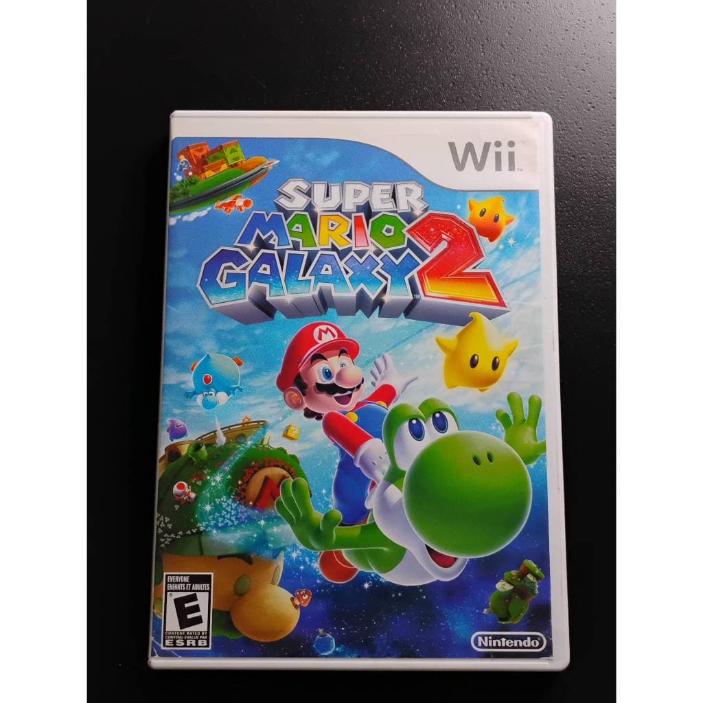 Jogo Super Mario Galaxy 2 (Original Americano NTSC EUA) em Mídia Física para Nintendo Wii e WiiU