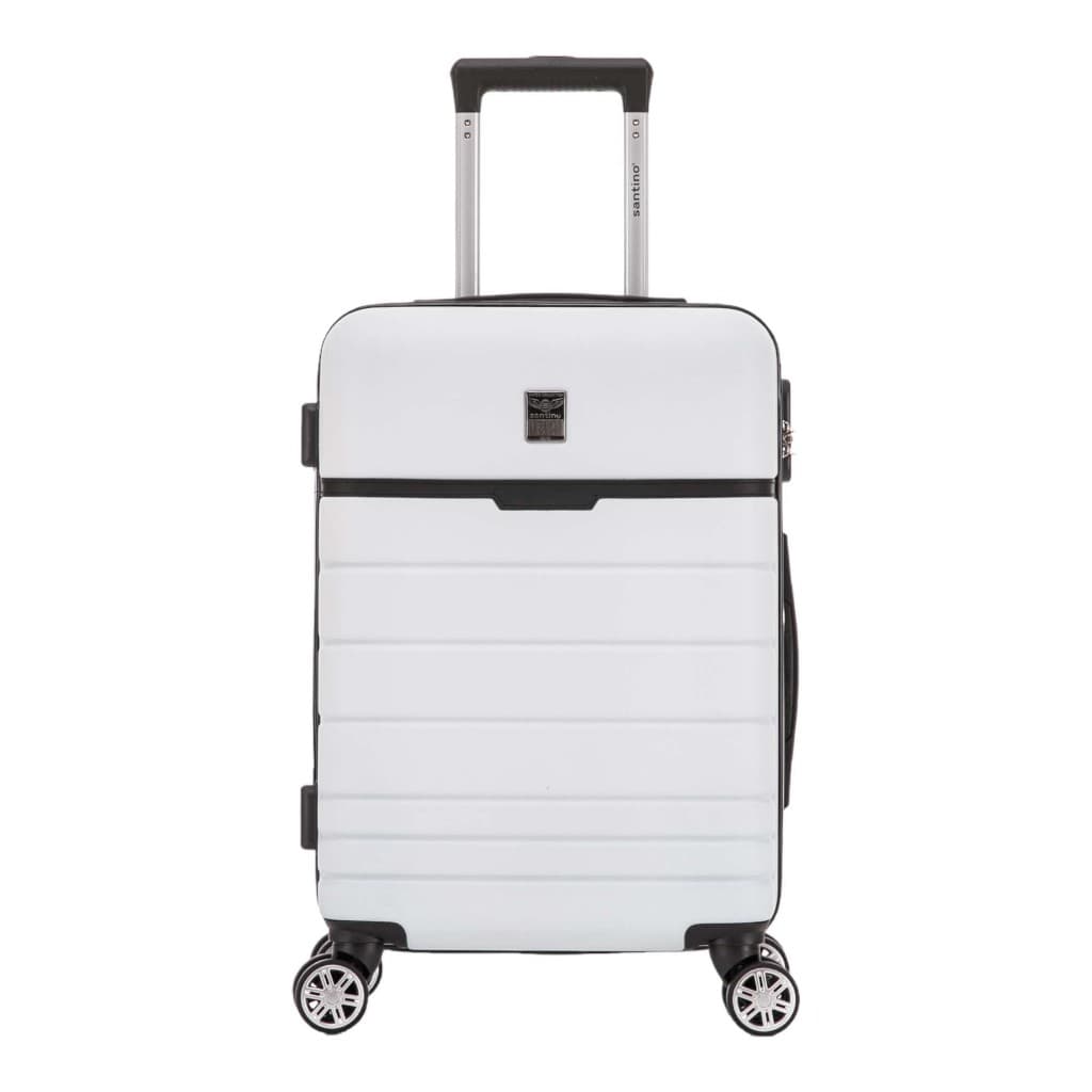 Promoção Mala de Bordo 10kg Santino Espaçosa Antifurto Segura Original Rodas duplas Giro 360° Abs Rigida