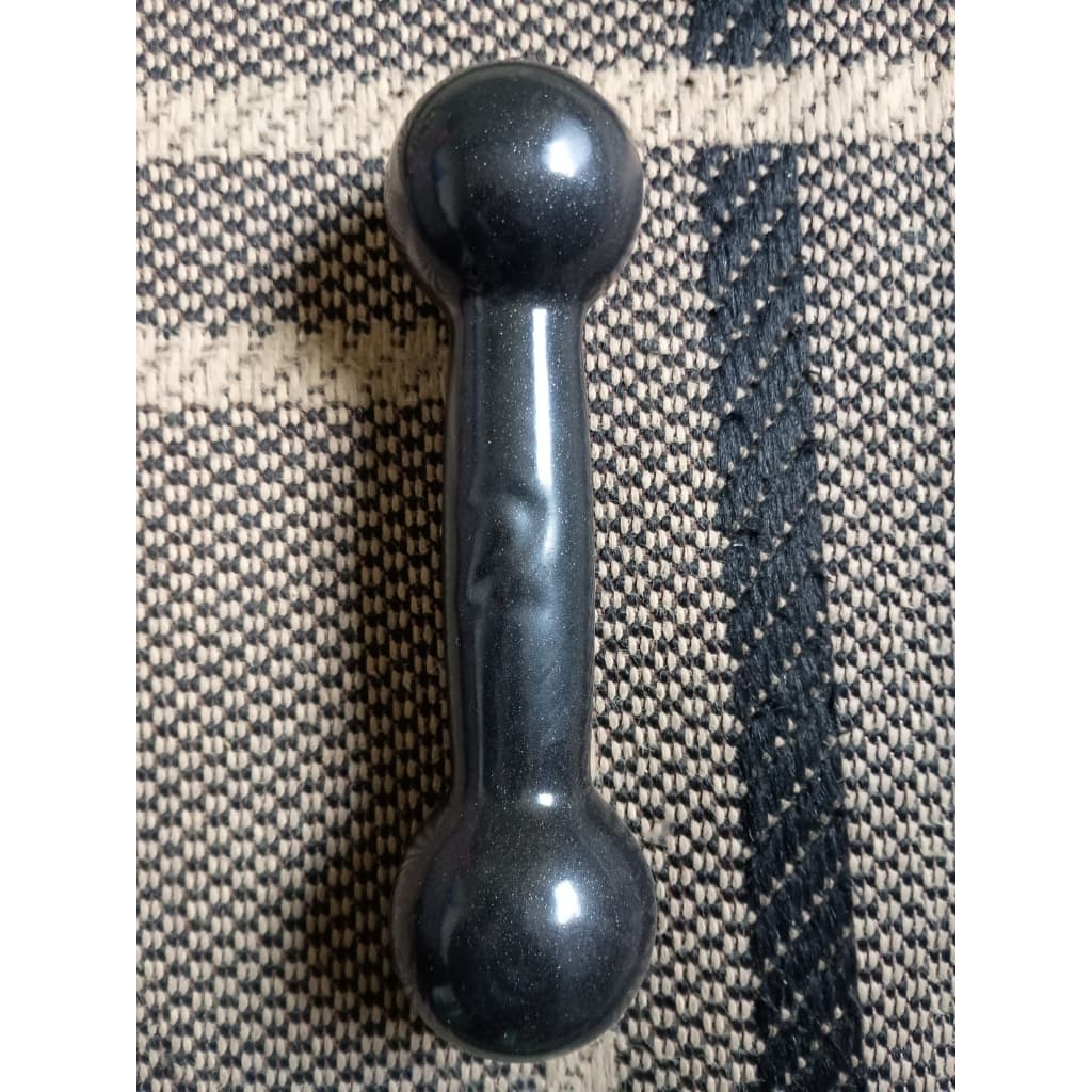 Halter bola emborrachado 2kg cor preta