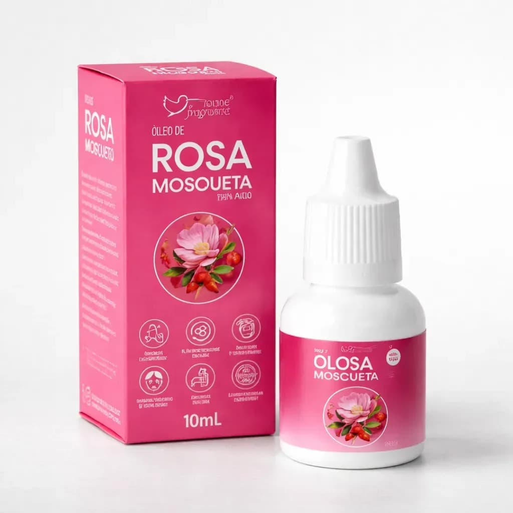 Óleo de Rosa Mosqueta Rubiginosa 100% Puro - Suave 10ml