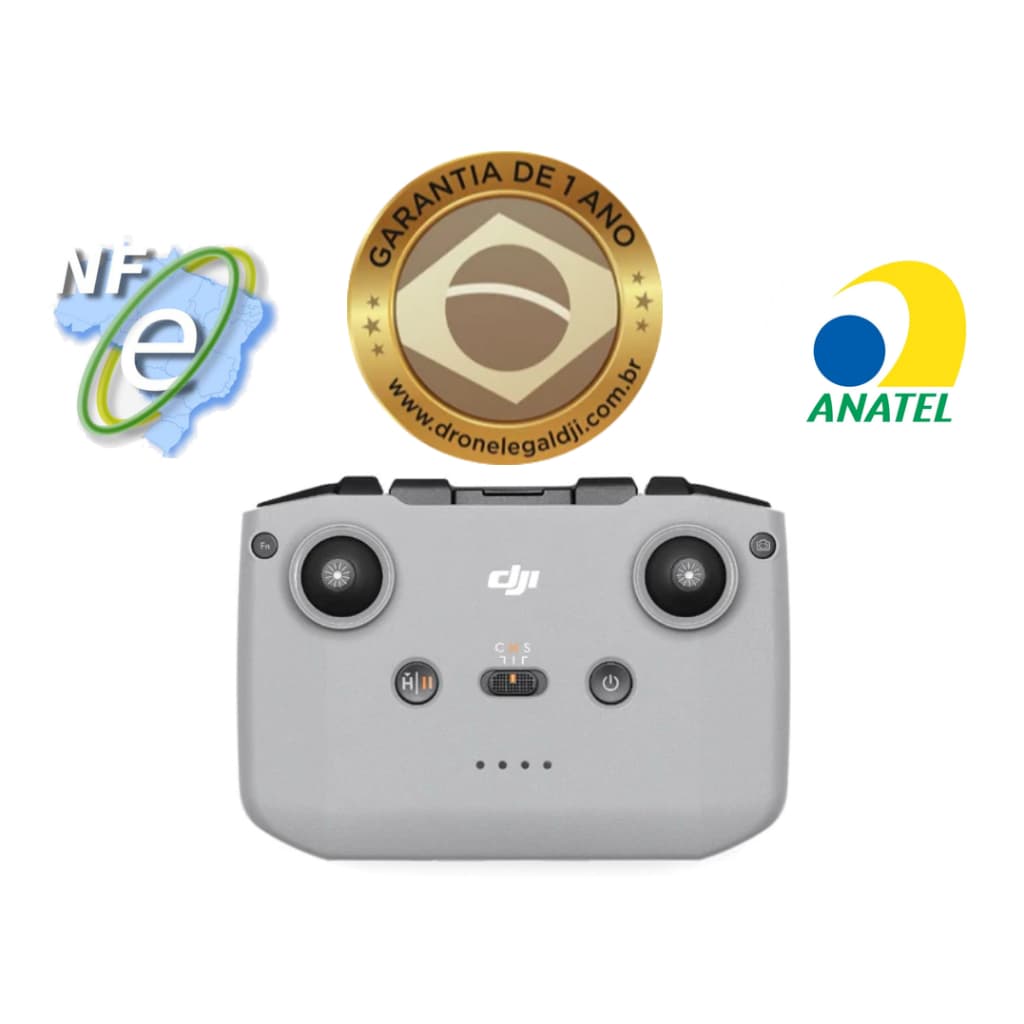Rádio Controle Dji Rc-n3 P/ Neo Mini-4 Air-3 anatel Br, com Nota Fiscal