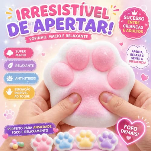 Kit 5 Taba Squishy Fidget Anti-stress Fidget Toy Brinquedo Squeeze Para Crianças Alivia Ansiedade