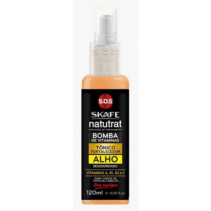 🌿 TÔNICO FORTALECEDOR SKAFE NATUTRAT 120ML 🌿