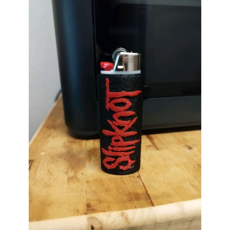 Capa para Isqueiro Slipknot – Rock, Metal, Banda, Presente Geek, Impressão 3D