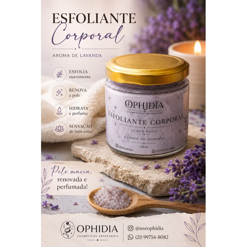 esfoliante corporal - body scrub lavanda
