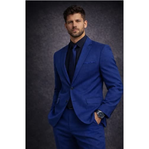 Terno Social Masculino Microfibra Premium + Gravata Jacquard Promoção