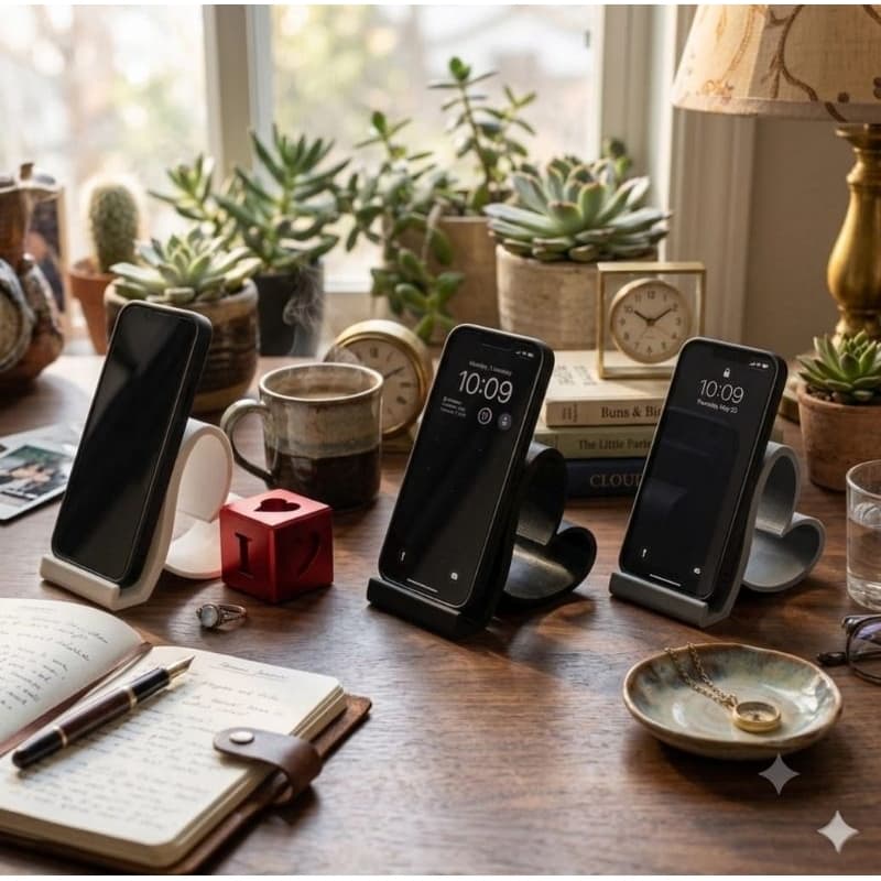 kit 3 Suporte Para Celular Universal iPhone e Android