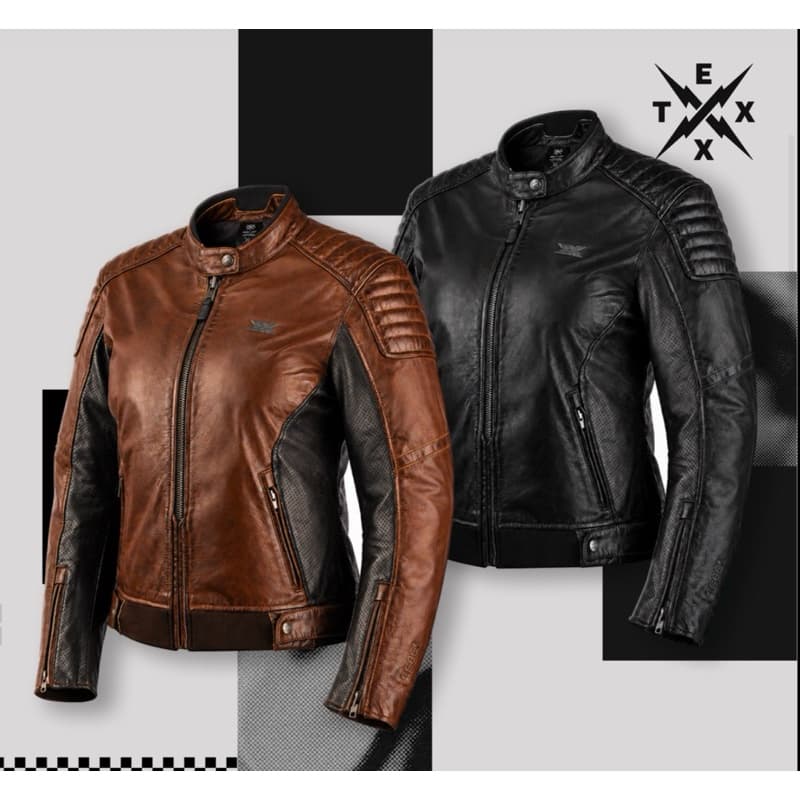 Jaqueta Texx Rebel Feminina Couro Macio Premium Moto Motociclista