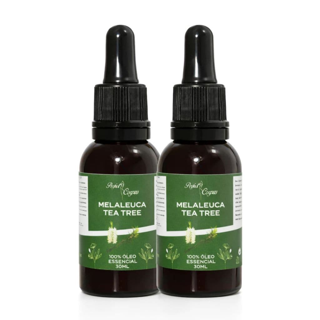 Óleo Essencial De Melaleuca 100% Puro 30ml Contra Micose Acne