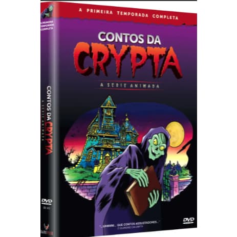 Contos Da Crypta Desenho Animado Volume 1 DVD Raro Darkflix Novo Lacrado