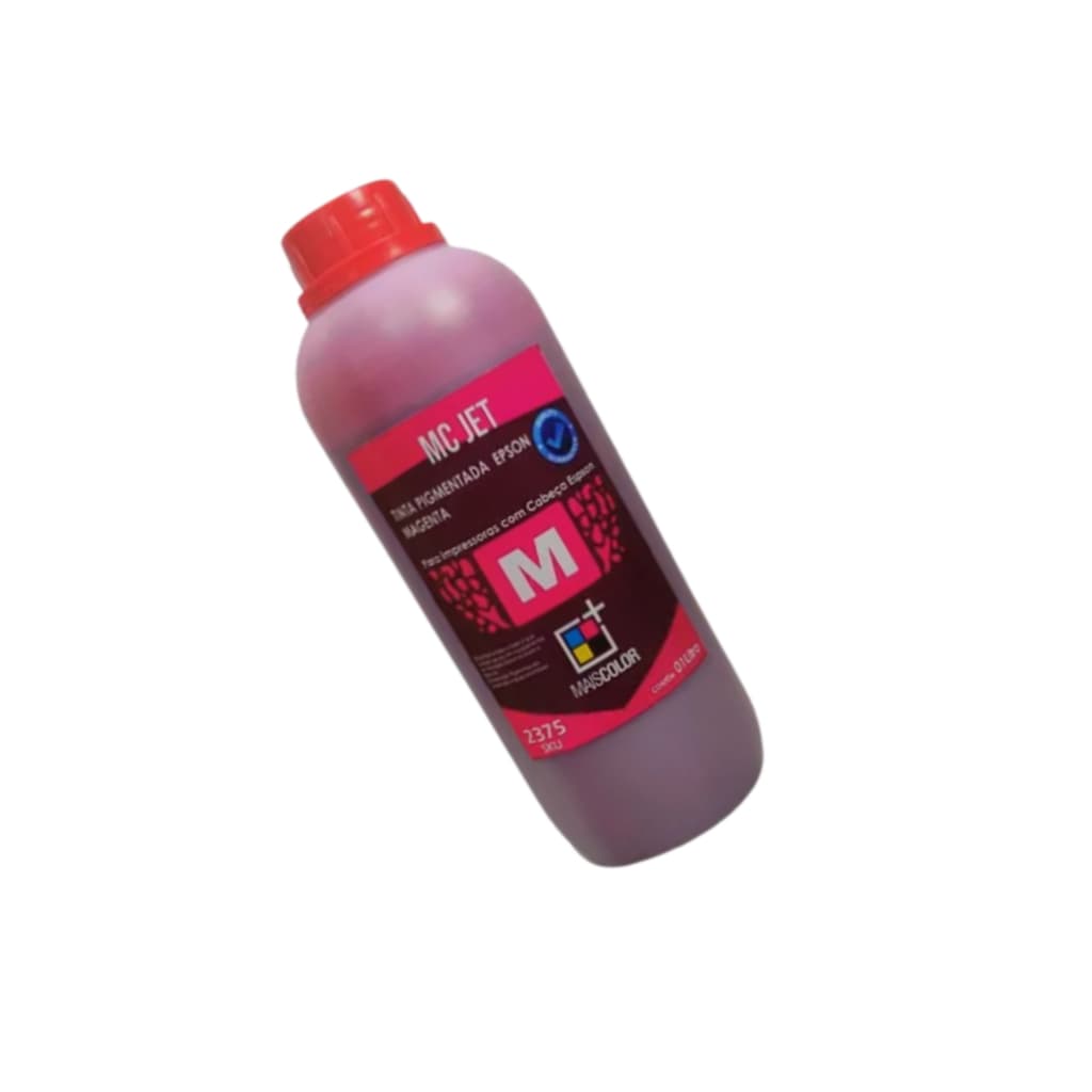 kit 2 litros de tinta magenta e amarela para impressoras epson sublimação mc jet WFC570/5790/5810/5890