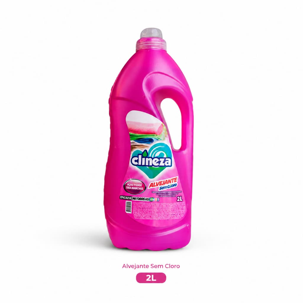 Alvejante Sem Cloro Tira Manchas Clineza 2L