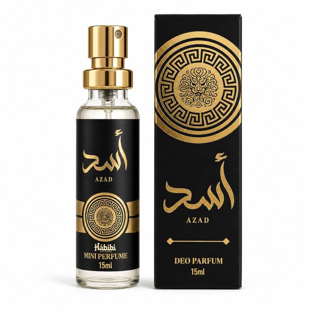 Mini Perfume Bolsa Árabe Asad Masculino 15ml Longa Duração