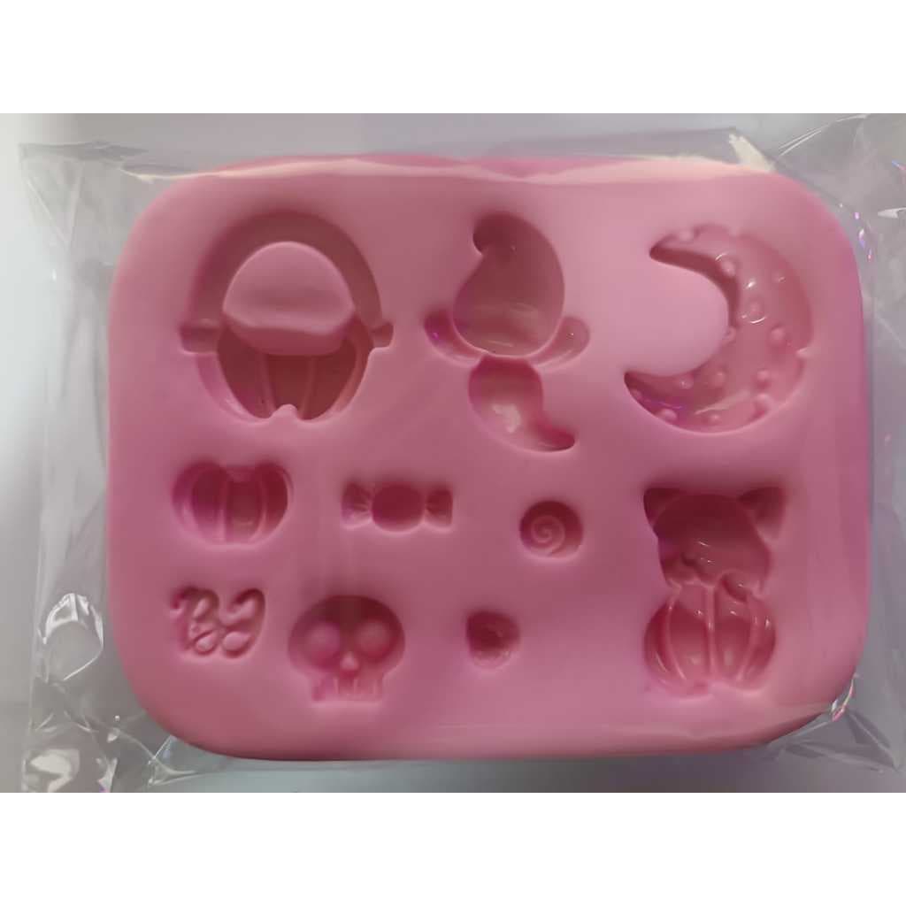 Molde de Silicone parra Biscuit Halloween - Jessy
