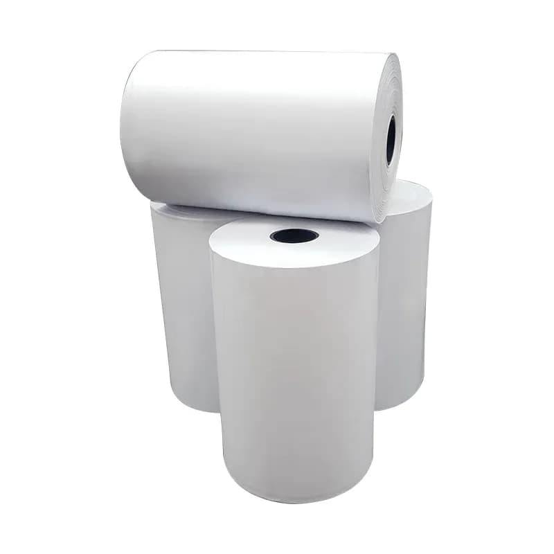BOBINA PDV 80X40 CAIXA COM 30 UNIDADES BRANCA CUPOM FISCAL TÉRMICO