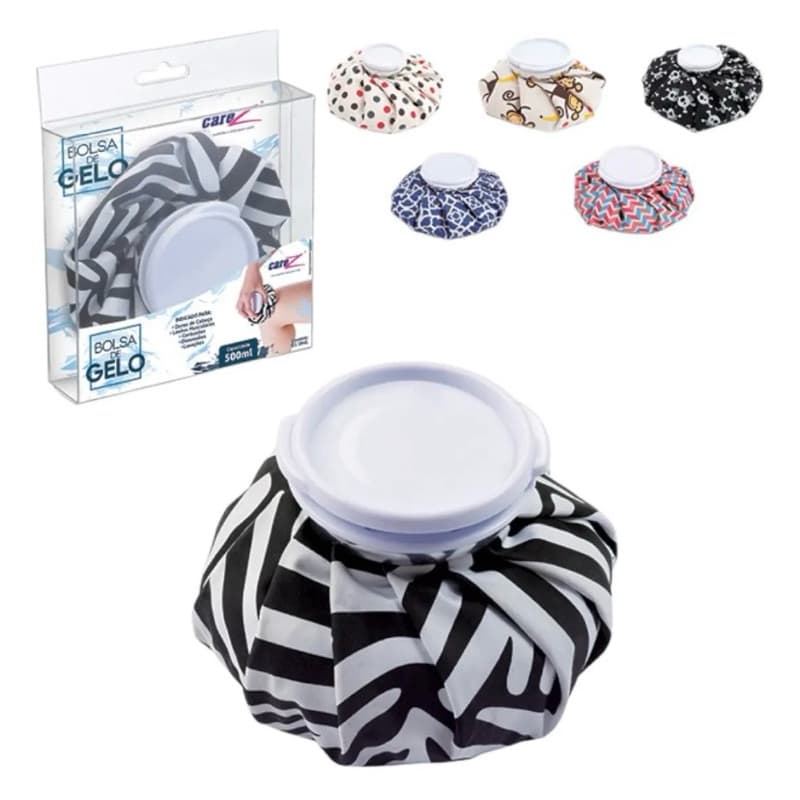 Bolsa de Gelo Flexível 500ML - Alívio Rápido e Portabilidade
