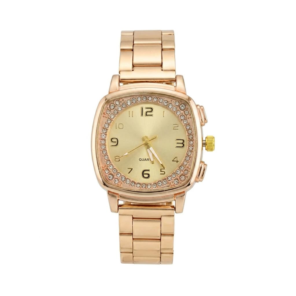 Relógio Feminino Lírio Rose Gold 35mm - XD Blogueira Elegante Premium