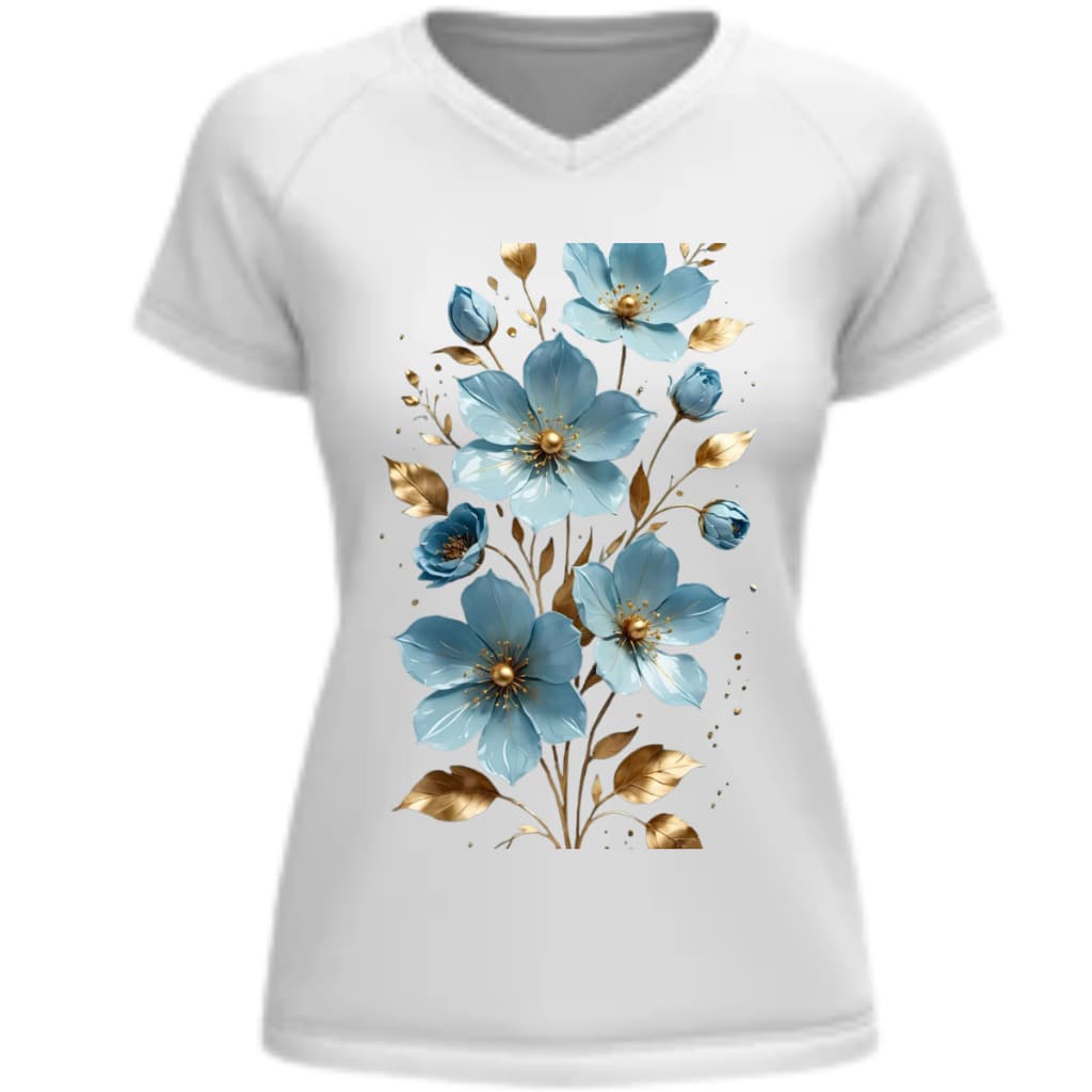 CAMISETA, FEMININA, BABY LOOK, ESTAMPA FLORA, EM DTF TEXTIL, TAMANHOS P-M-G-GG.