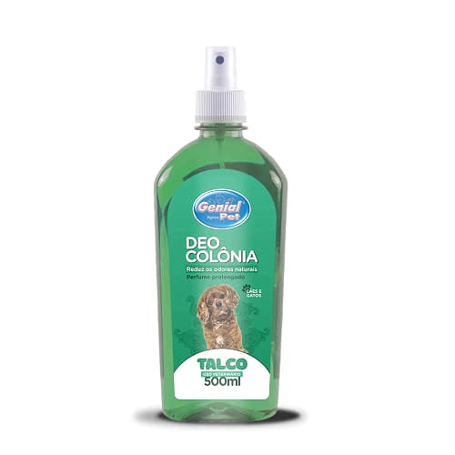 Perfume Deo Colônia p/ Cães e Gatos 500ml Genial Pet