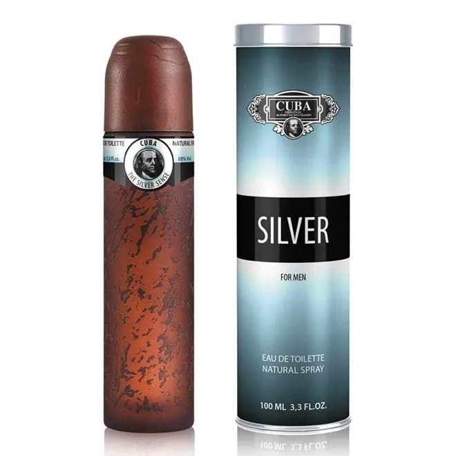 Perfume Cuba Silver EdT Masculino - 100ml