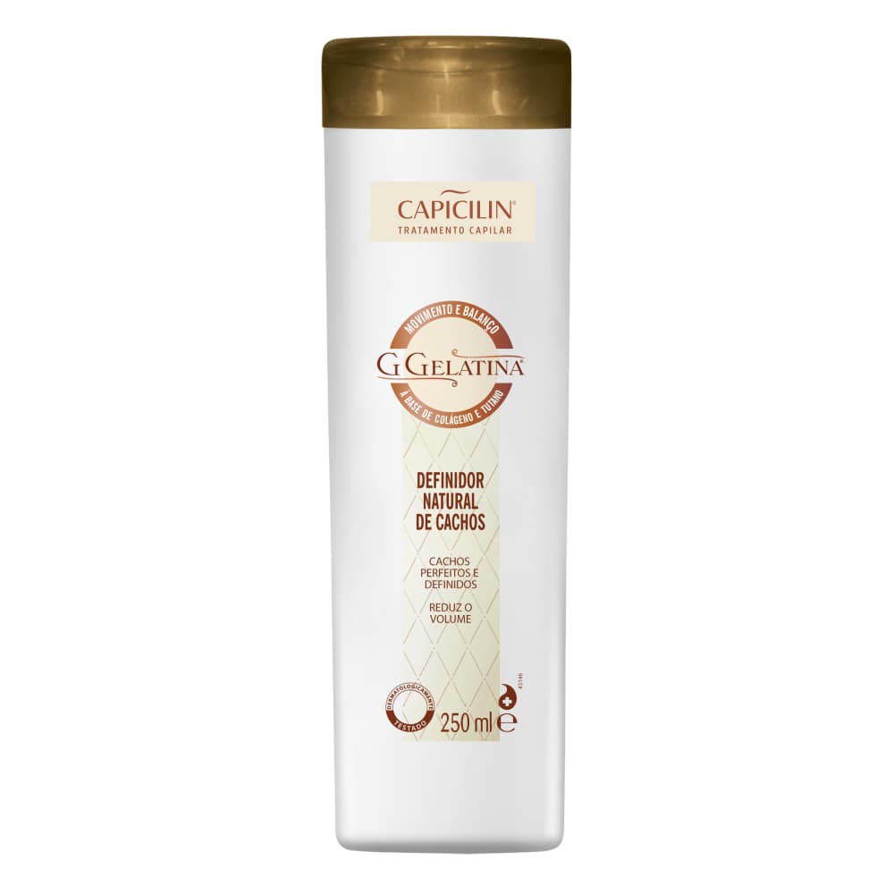 Ggelatina Capicilin 250Ml Definidor Natural de Cachos
