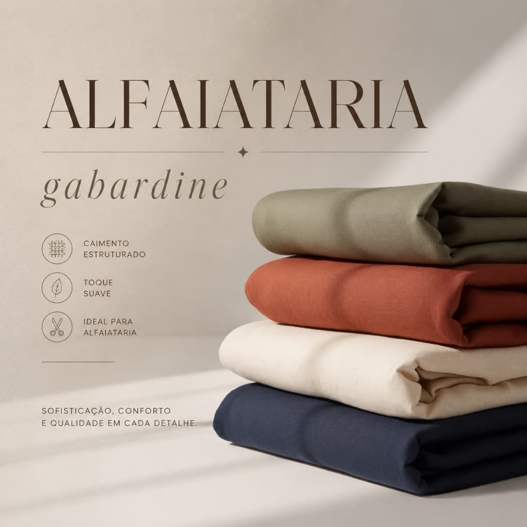 Tecido Gabardine liso Alta qualidade  A partir de 1 metro linear ótimo para blazers, calças, jalecos e uniformes
