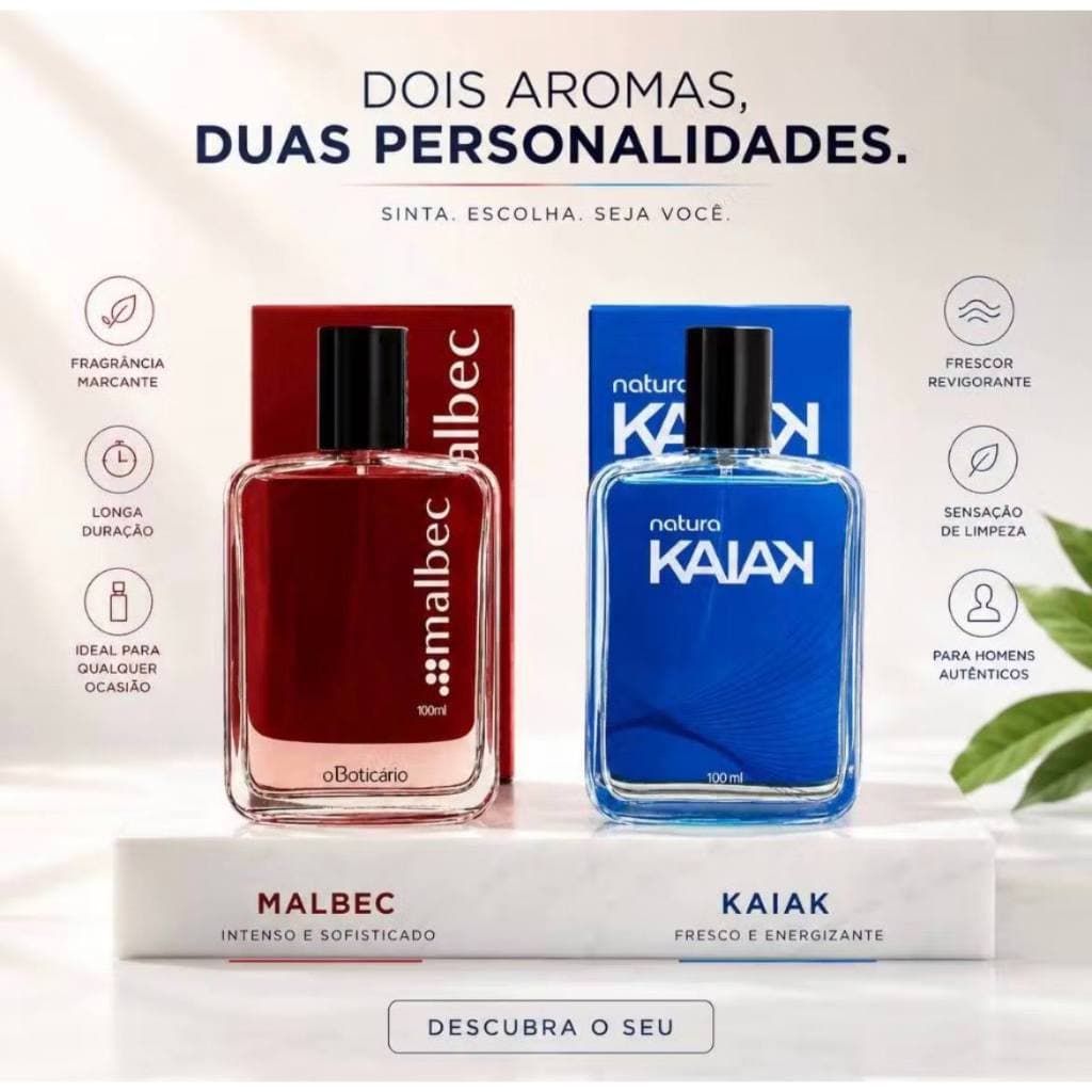 Perfumes Masculino 100 ml Contratipos Nacionais