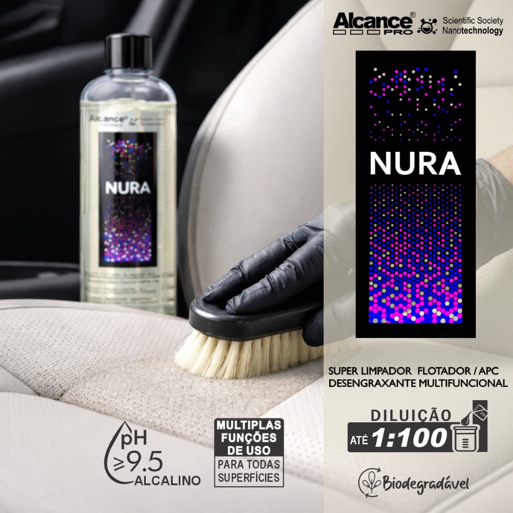 Alcance Profissional Automotiva Nura 500ml Alcance Apc Biodegradável