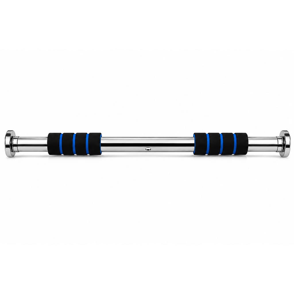 Barra de Porta Ajustável para Exercícios Musculação até 100kg 60 a 100cm