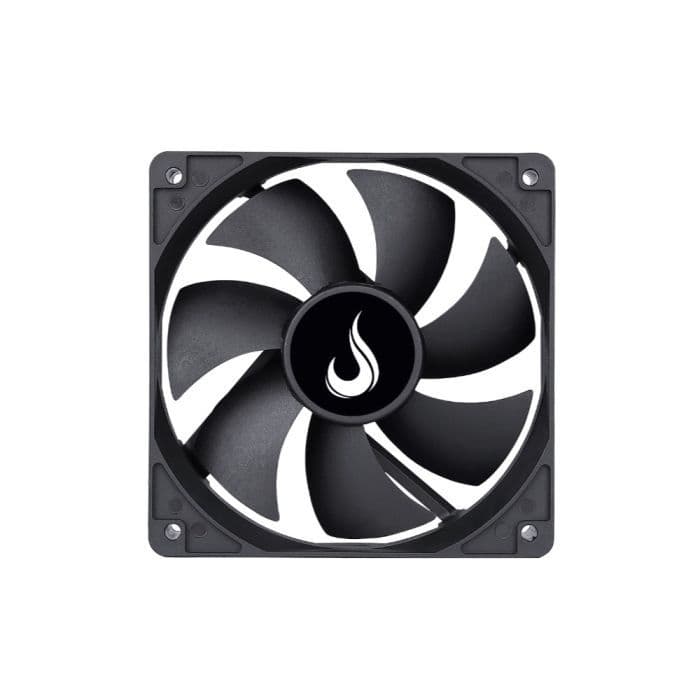 Cooler Para Gabinete Rise Mode Black 120mm 1500 RPM Preto - RM-BK-01-FB