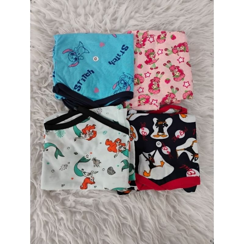 pijama infantil , verão, feminino de alcinha baby Doll, personagens sortidos do P ao GG