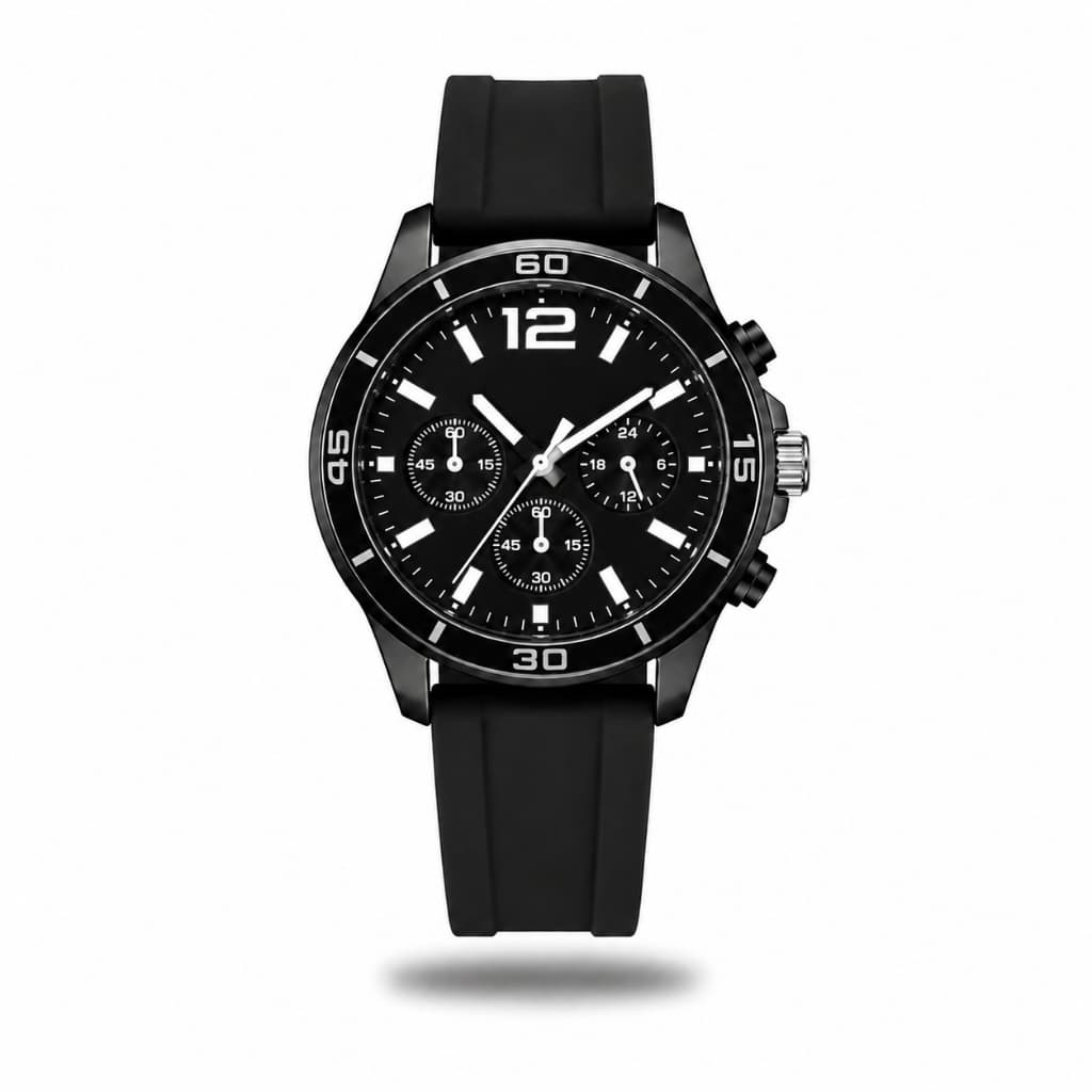 Relógio Masculino Esportivo Quartzo Pulseira de Silicone