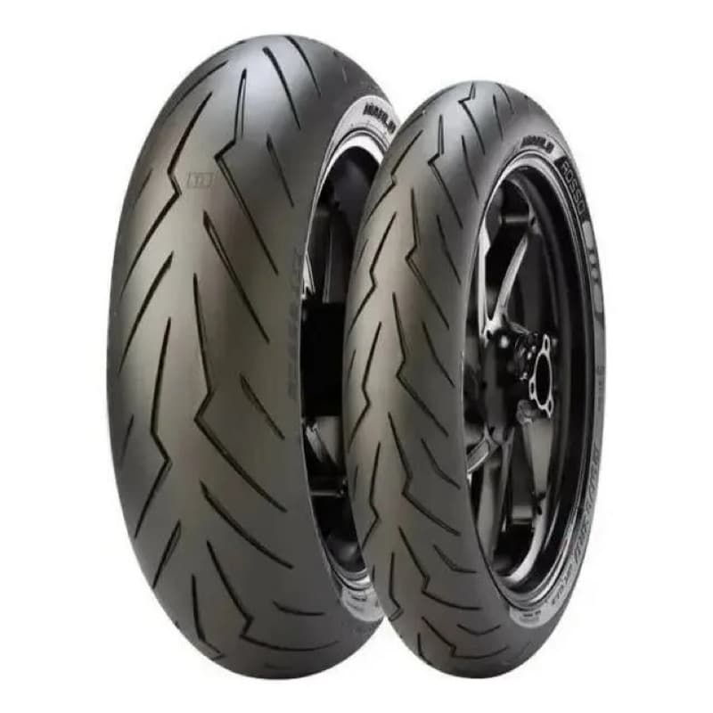 Combo Pirelli Diablo Rosso 3 120/70-17 e 160/60-17