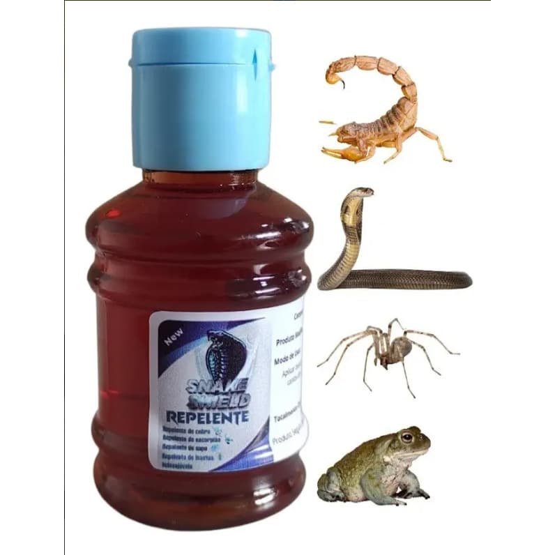 Repelente Cobra Escorpião Aranha Sapo Casa Quarto Sala Jardim Horta Cuidado