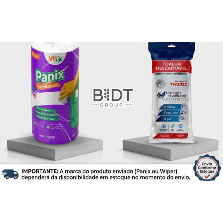 Kit 3 Rolos Pano Multiuso Limpeza Com 58 Toalhas 20,5x21,5cm Toalhas Absorvente Reutilizável Limpeza