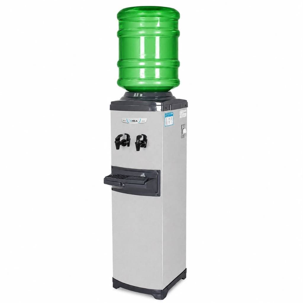 Bebedouro Industrial De Coluna Inox 2 Torneiras Geladas Econômico 127v ou 220v