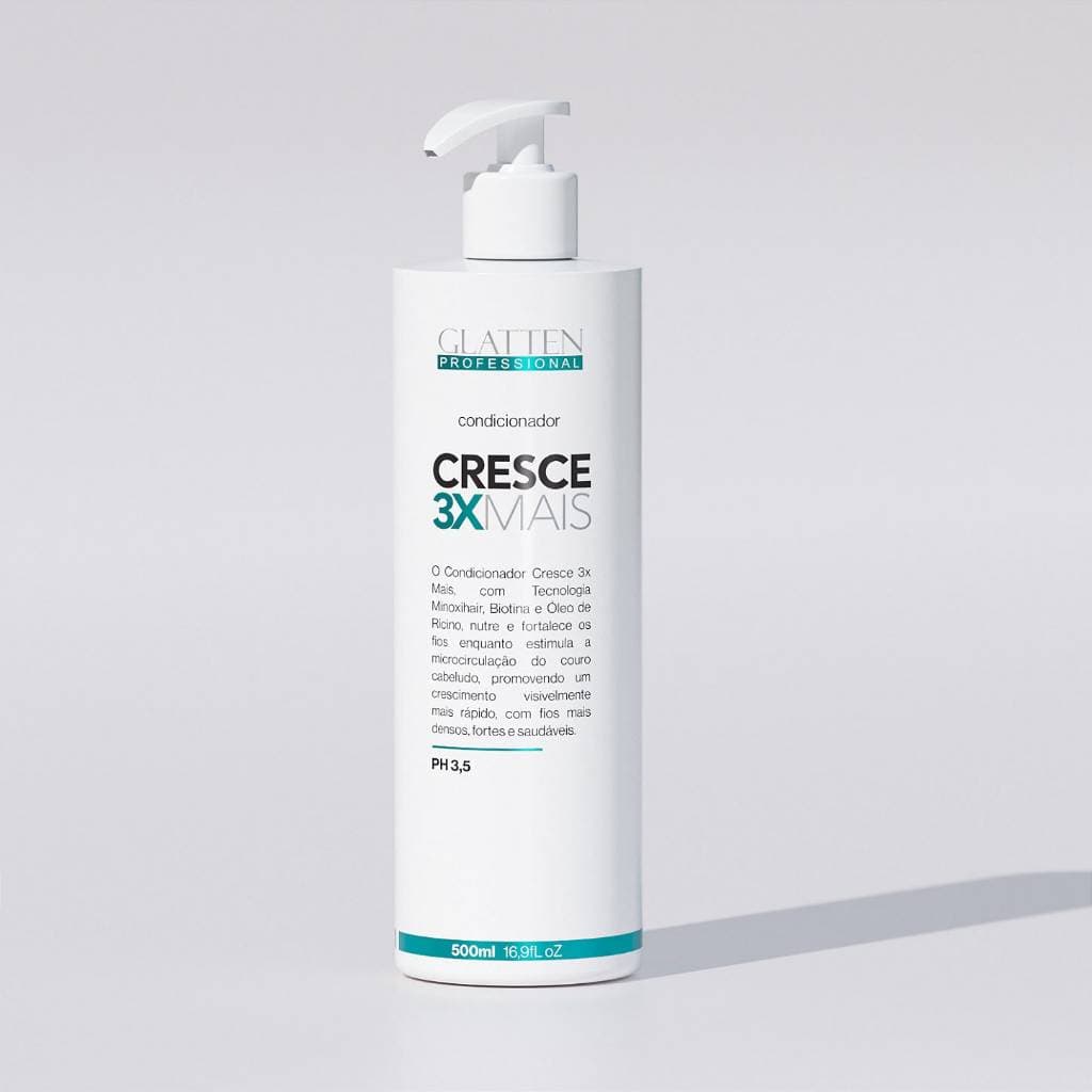 Condicionador Cresce 3x mais 450ml Glatten
