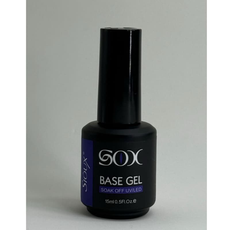 Base Gel Siôux 15ml para Unhas em Gel UV/LED