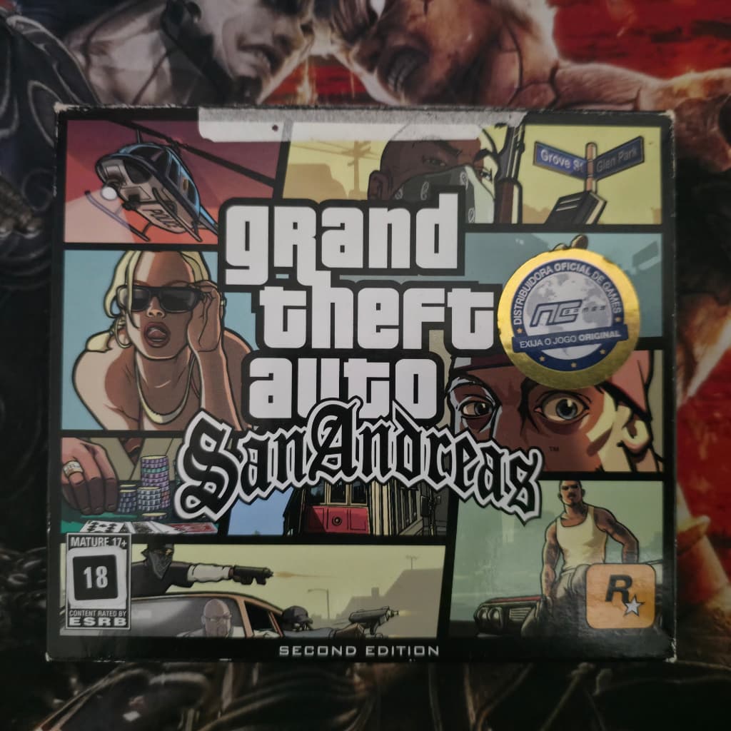 Jogo RARO Grand Theft Auto San Andreas Second Edition Pc Seminovo (Usado) - Original