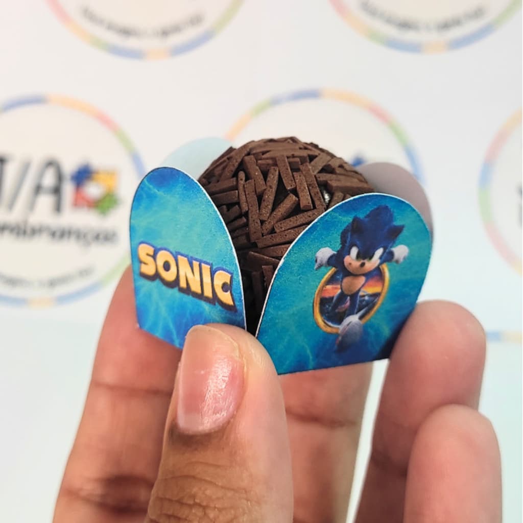 Forminha De Brigadeiro Sonic
