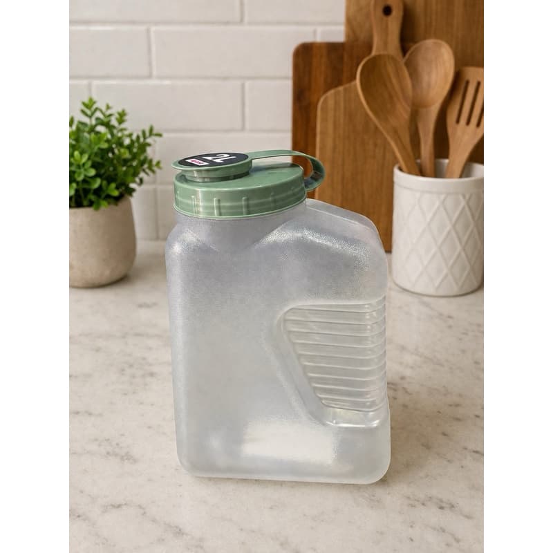 GARRAFA ÁGUA SUCO PARA GELADEIRA GRANDE FLIPTOP 2 L TOP CORES SORTIDAS UNIDADE