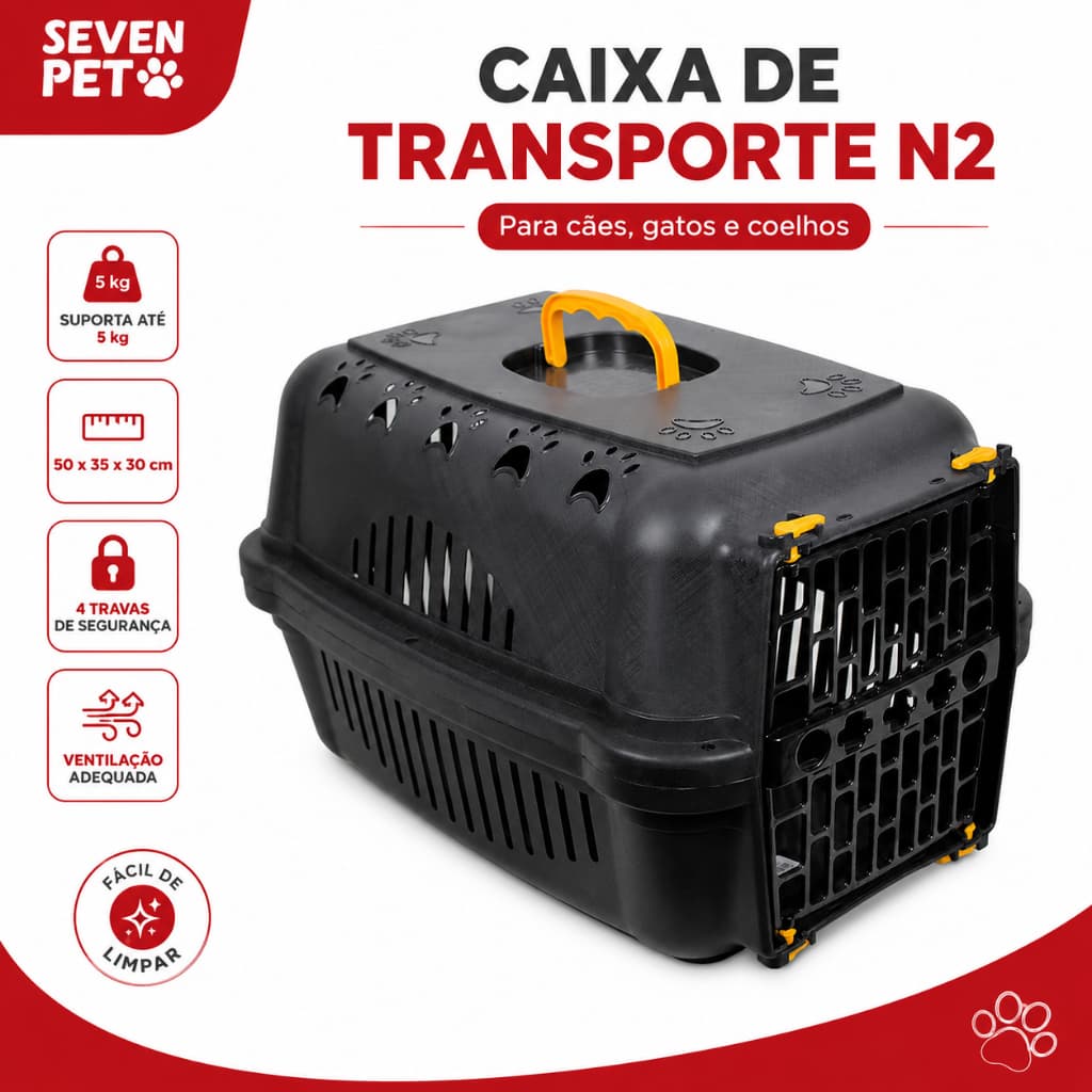 Caixa de Transporte Cachorro Bolsa de Transporte Pet Gaiola Pet Coelho N2
