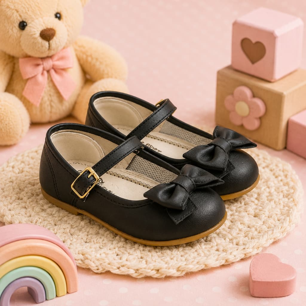 Sapatilha Infantil Menina Moça Clássica Laço Moda Blogueirinha Daminha de Honra Batizado