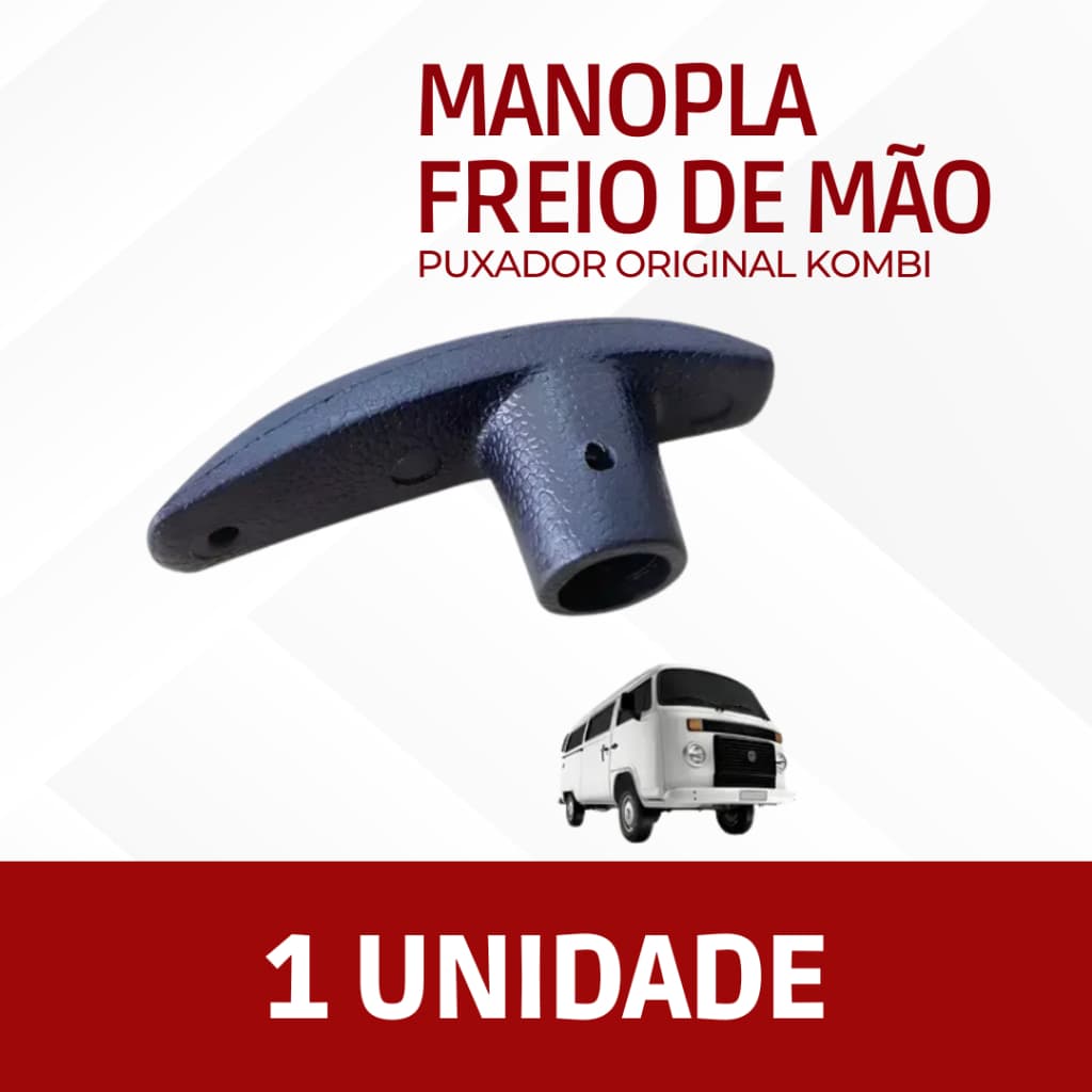 Manopla Original Puxador Freio De Mão Kombi 1983 A 2014 Nova