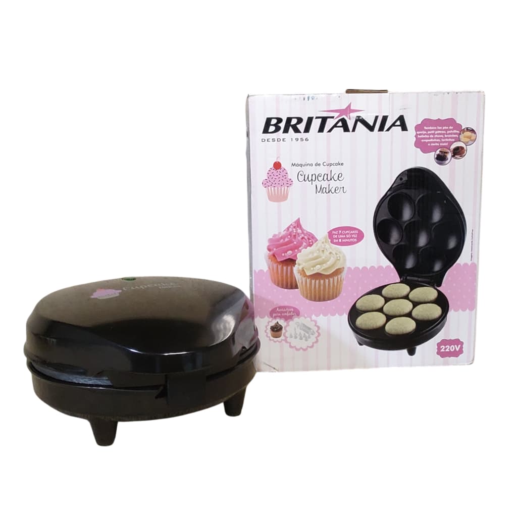 Máquina de Donuts Elétrica com 7 Cavidades para Preparo Rápido