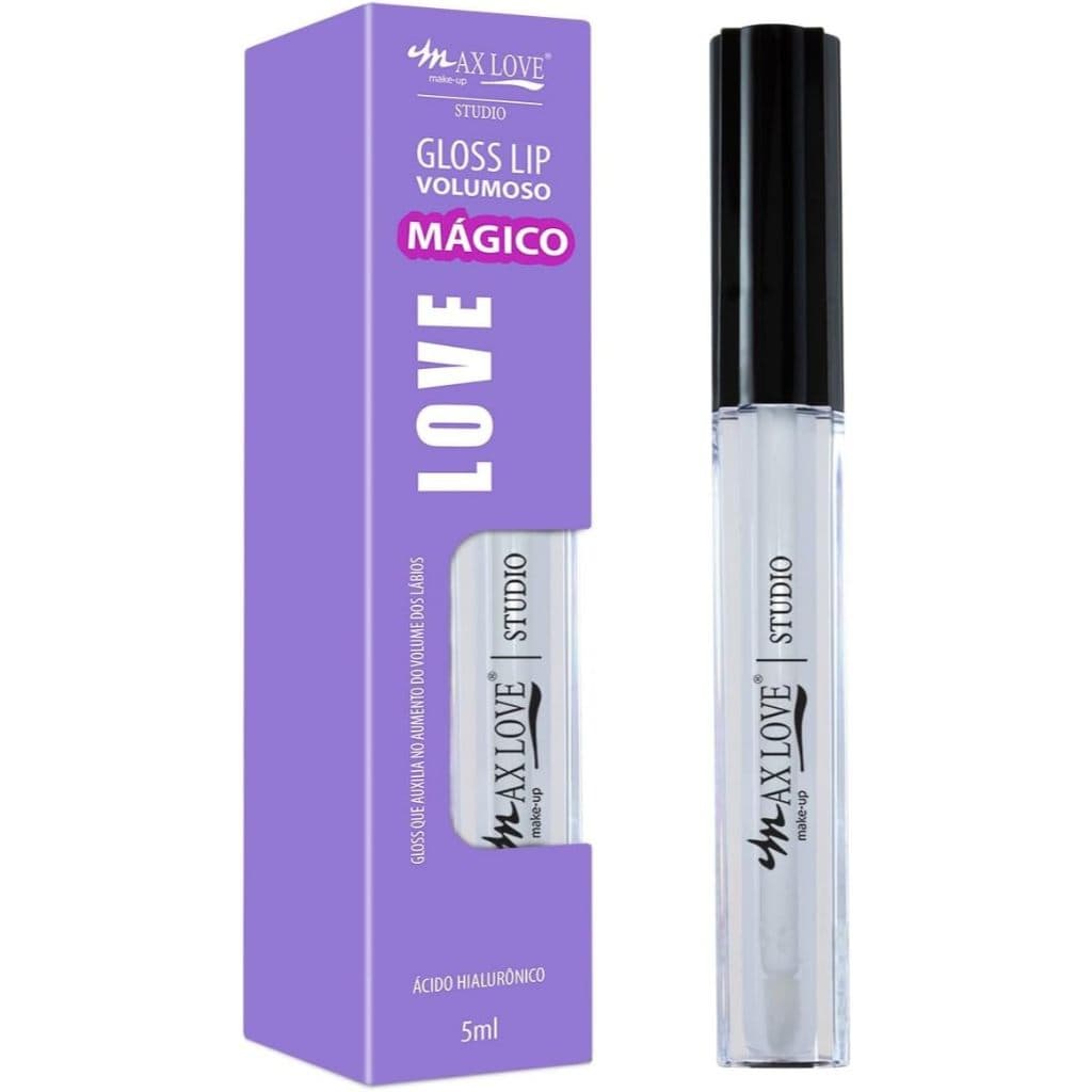 Gloss Lip Volumoso Mágico Max Love Efeito Plumping 5ml