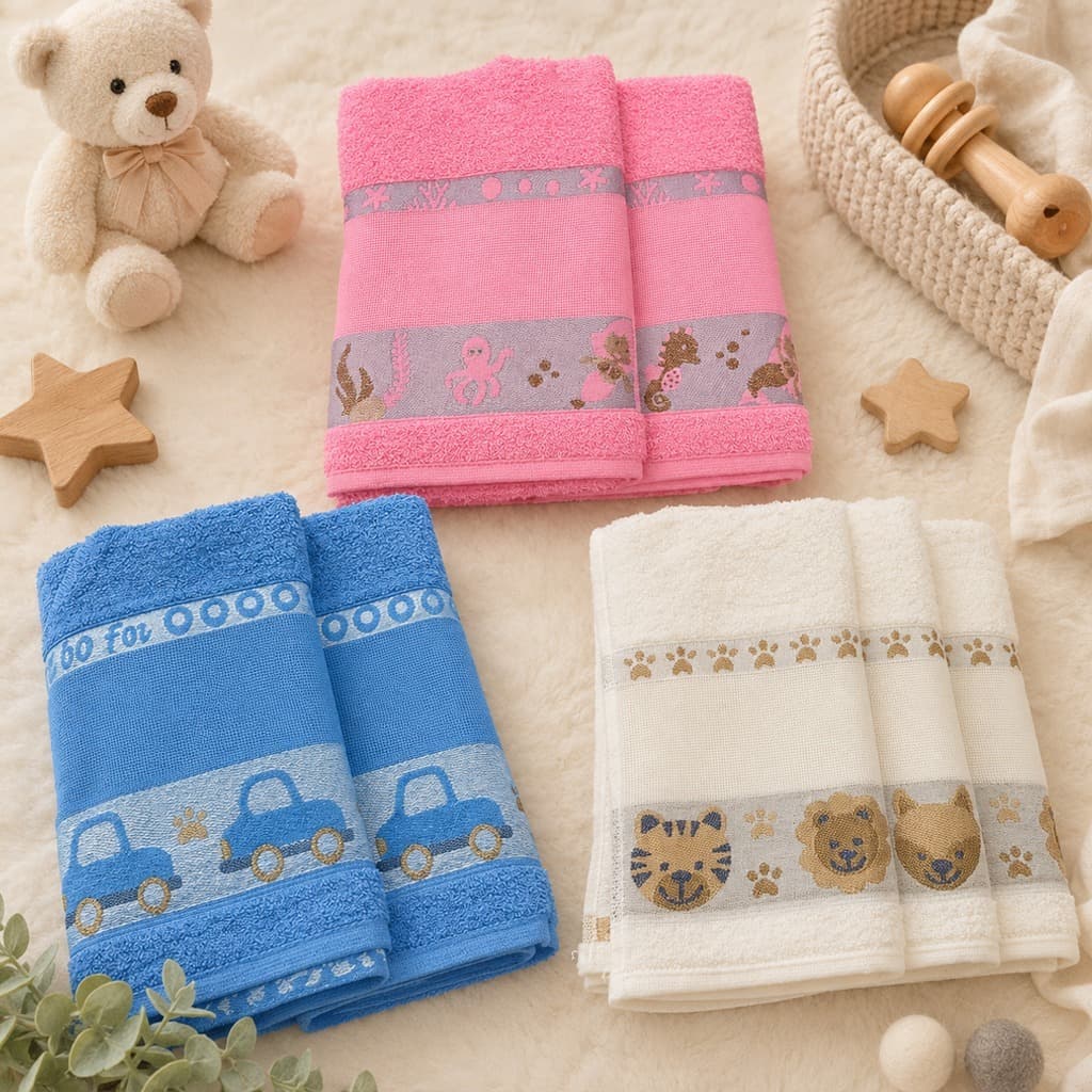 Toalha de  Banho Infantil Kids Grande Macia Grossa