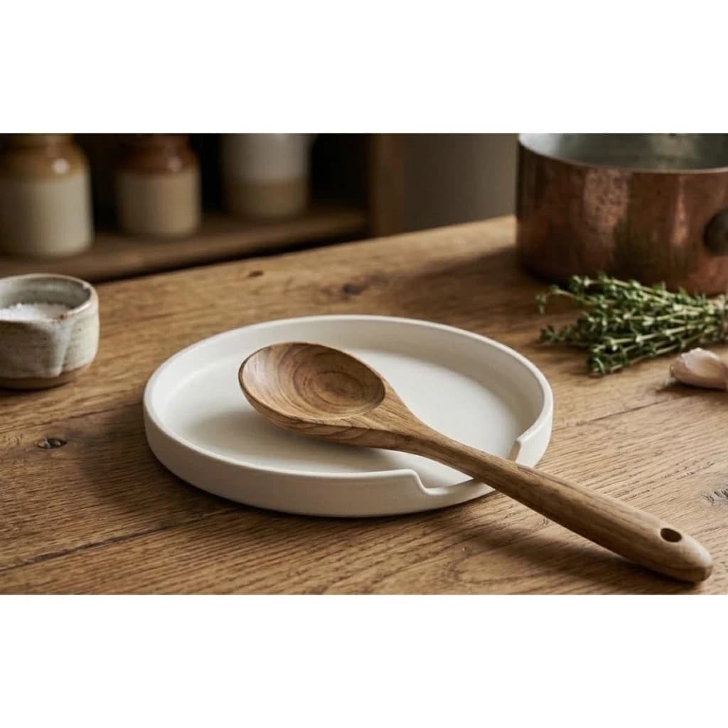 Descanso De Colher E Utensílios De Cozinha Suporte De Mesa Prático