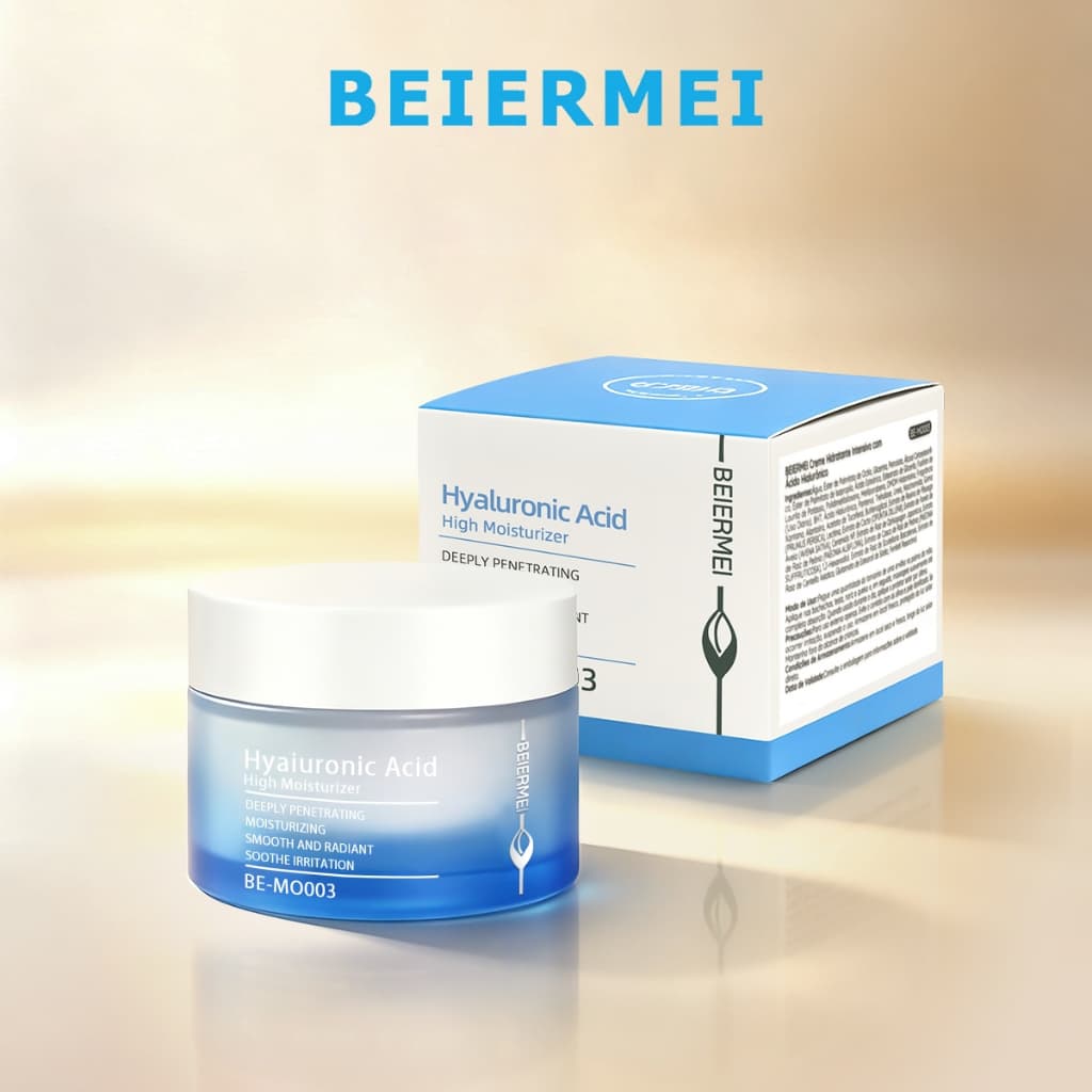 BEIERMEI Creme Hidratante Facial Hyaluronic Acid High Moisturizer 30ml Hidratação intensa e penetrante