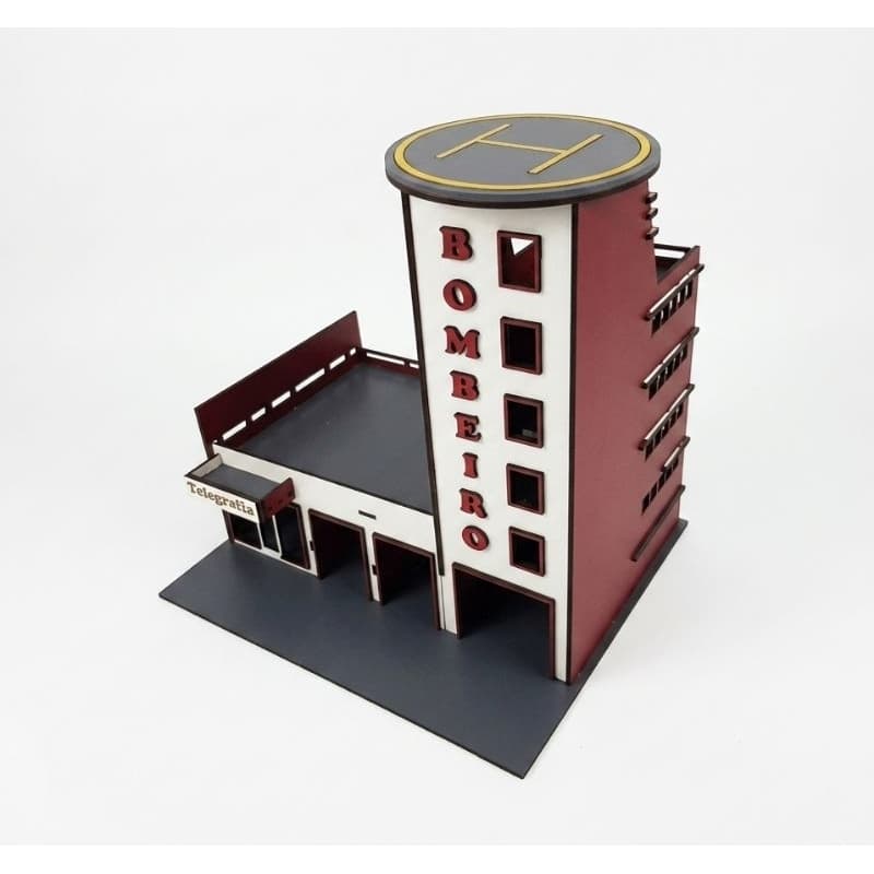 Garagem Personalizada para Carrinho Escala 1:64